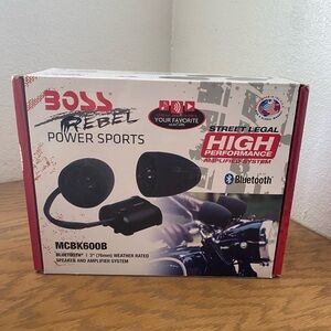 Boss MCBK600B Bluetooth Speaker and Amplifier System